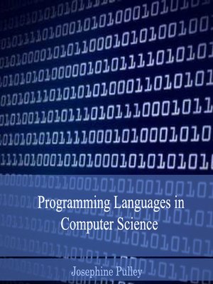 cover image of Programming Languages in Computer Science
